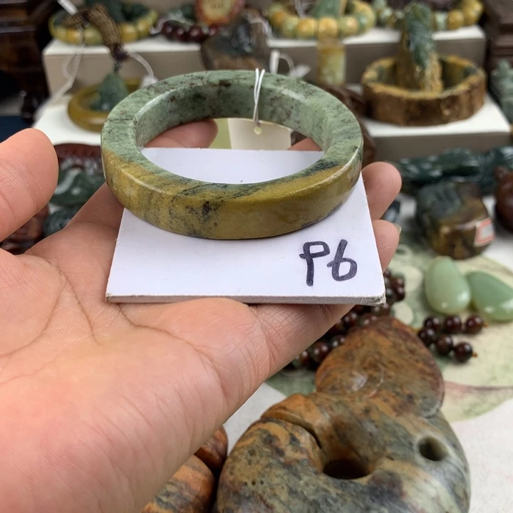 岫岩河磨玉（透闪石质玉）未镶嵌珠宝奇石