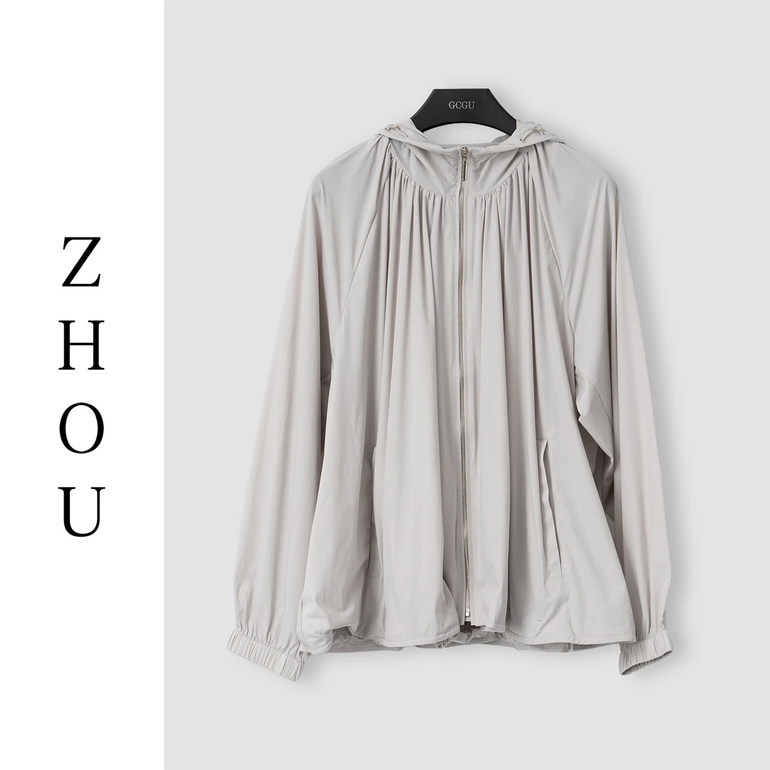 （周哥甄选）骨白色上衣-23105
