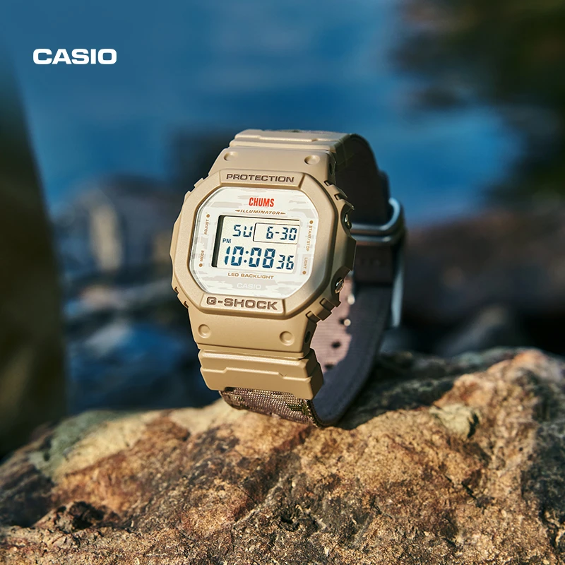 Casio/卡西欧中国李宁 | CHUMS | G-SHOCK 三方合作联名款小方块