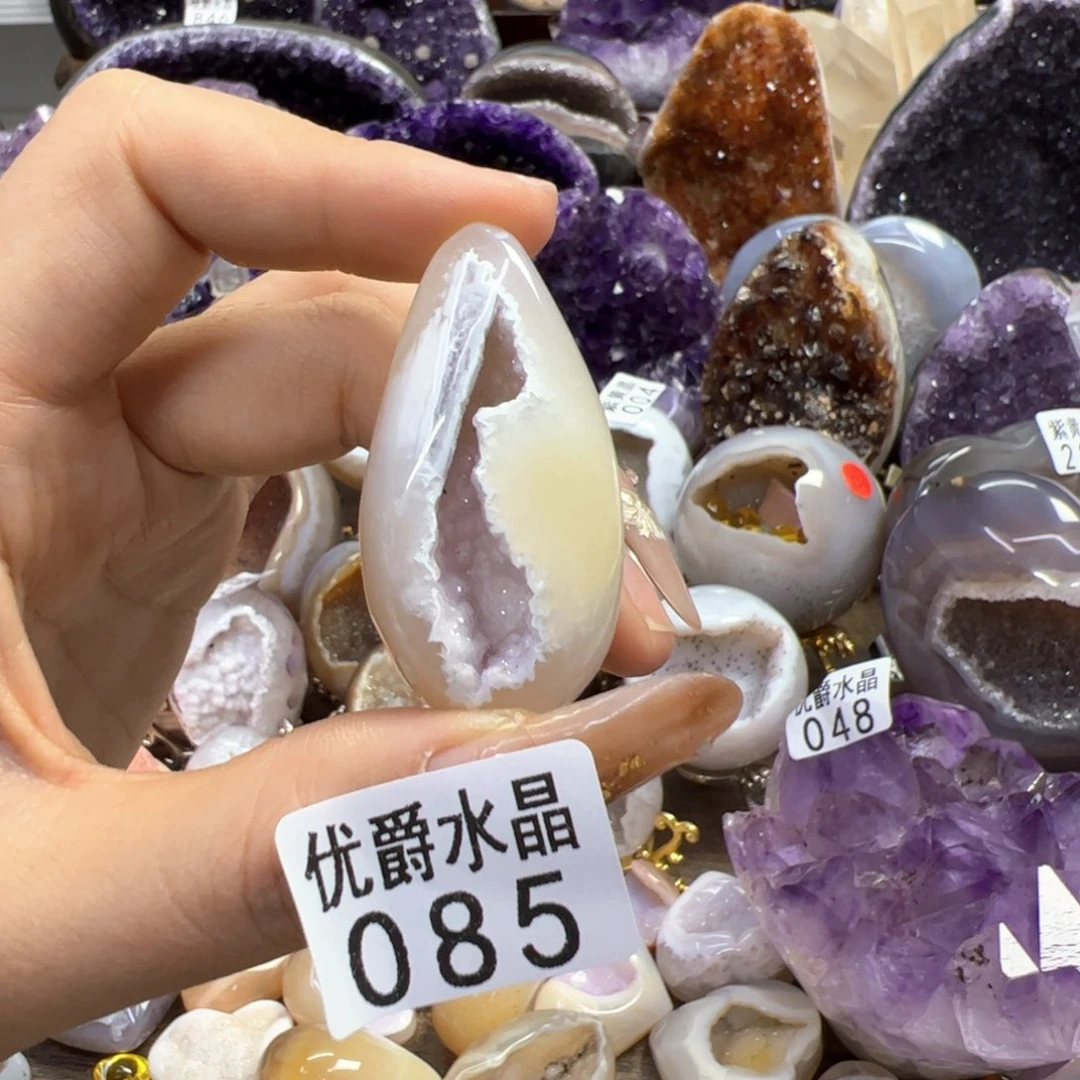 未镶嵌大型摆件（非配饰）紫晶小**琦85