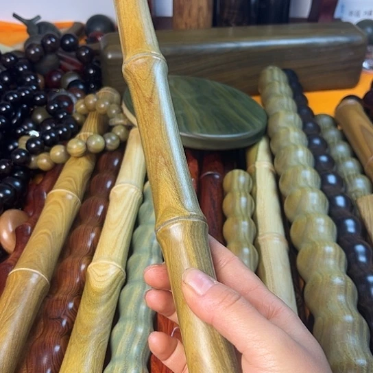 木随*绿檀竹节一根豆豆