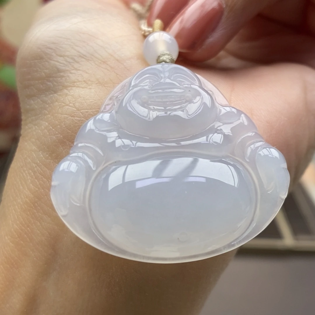 翡翠未镶嵌颈饰吊坠24