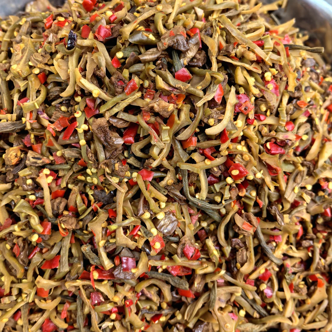 农家坛子混合扎菜