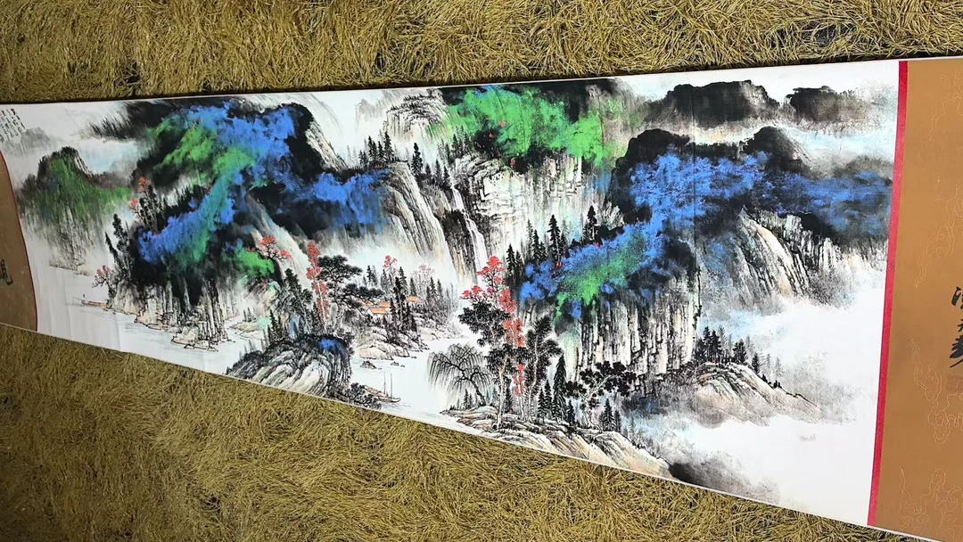 【仲奇】 江山锦绣大横幅装饰画