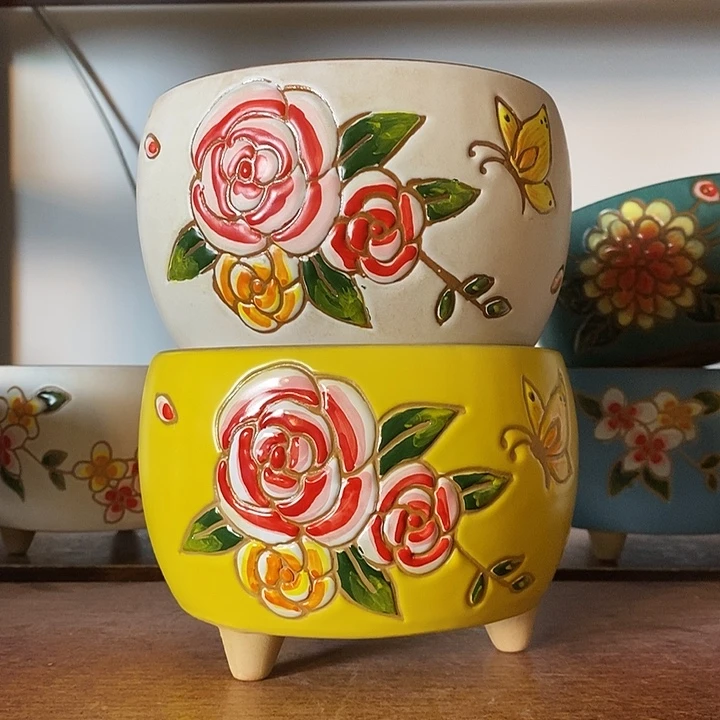 外13内11.5高10左右，纯手工制作，一单包邮