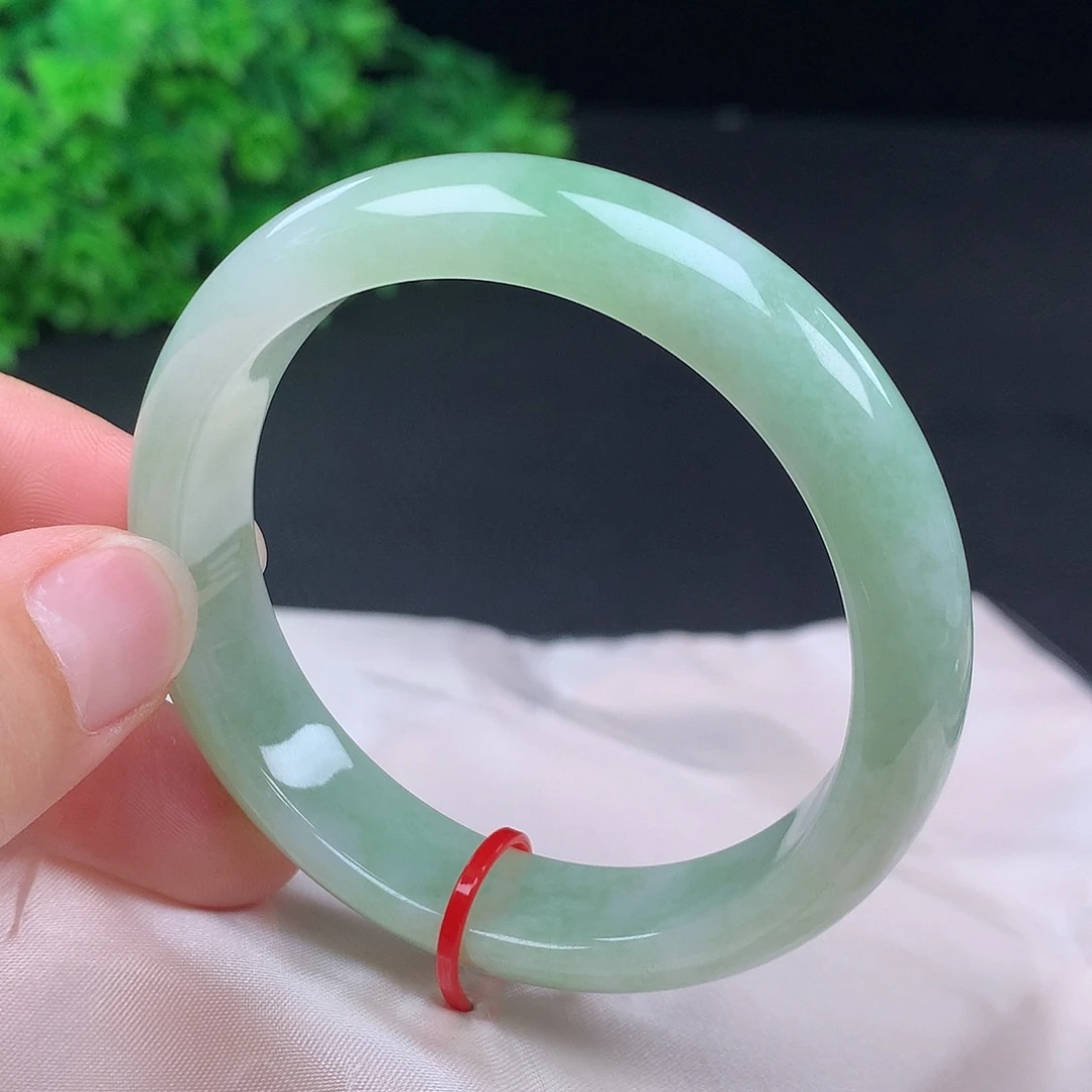 翡翠未镶嵌手镯52圈口437039