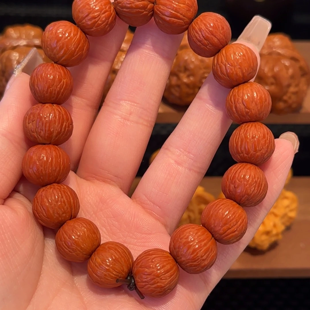 桃核吊坠F****c猴头手串1209