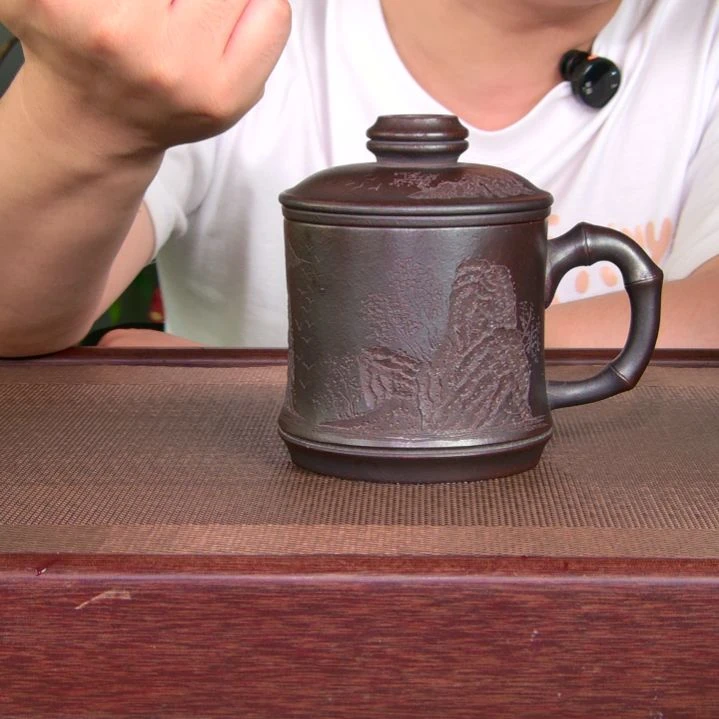 茶杯紫砂高货放漏