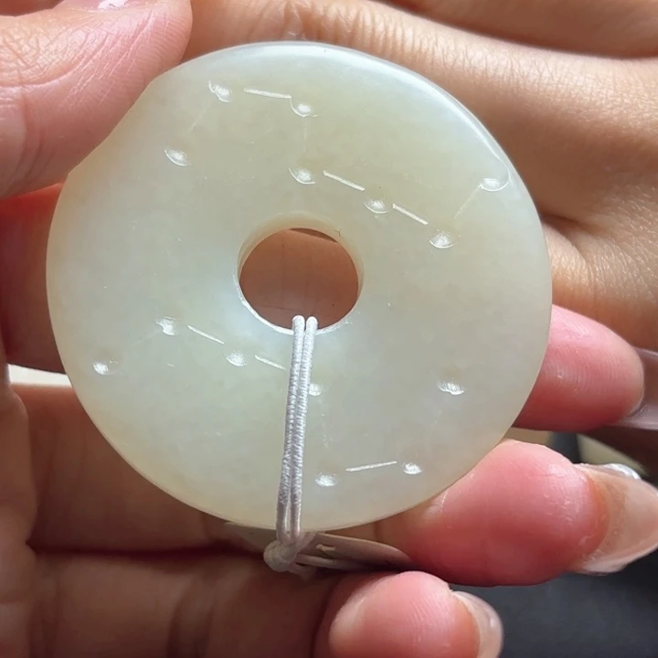 和田玉挂件未镶嵌山**长