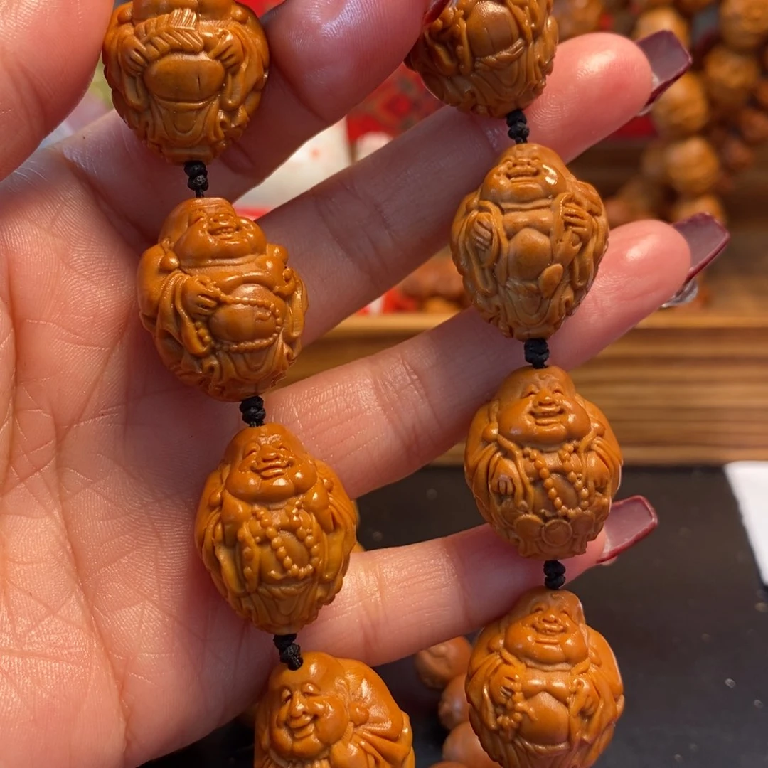 橄榄核手串/手链弥勒佛