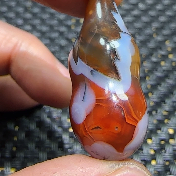 爱***婆玛瑙/玉髓未镶嵌吊坠