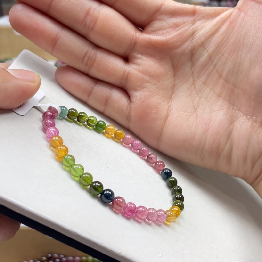 碧玺手串未镶嵌5.3mmmmmmmmmmmmmmmmmmmm