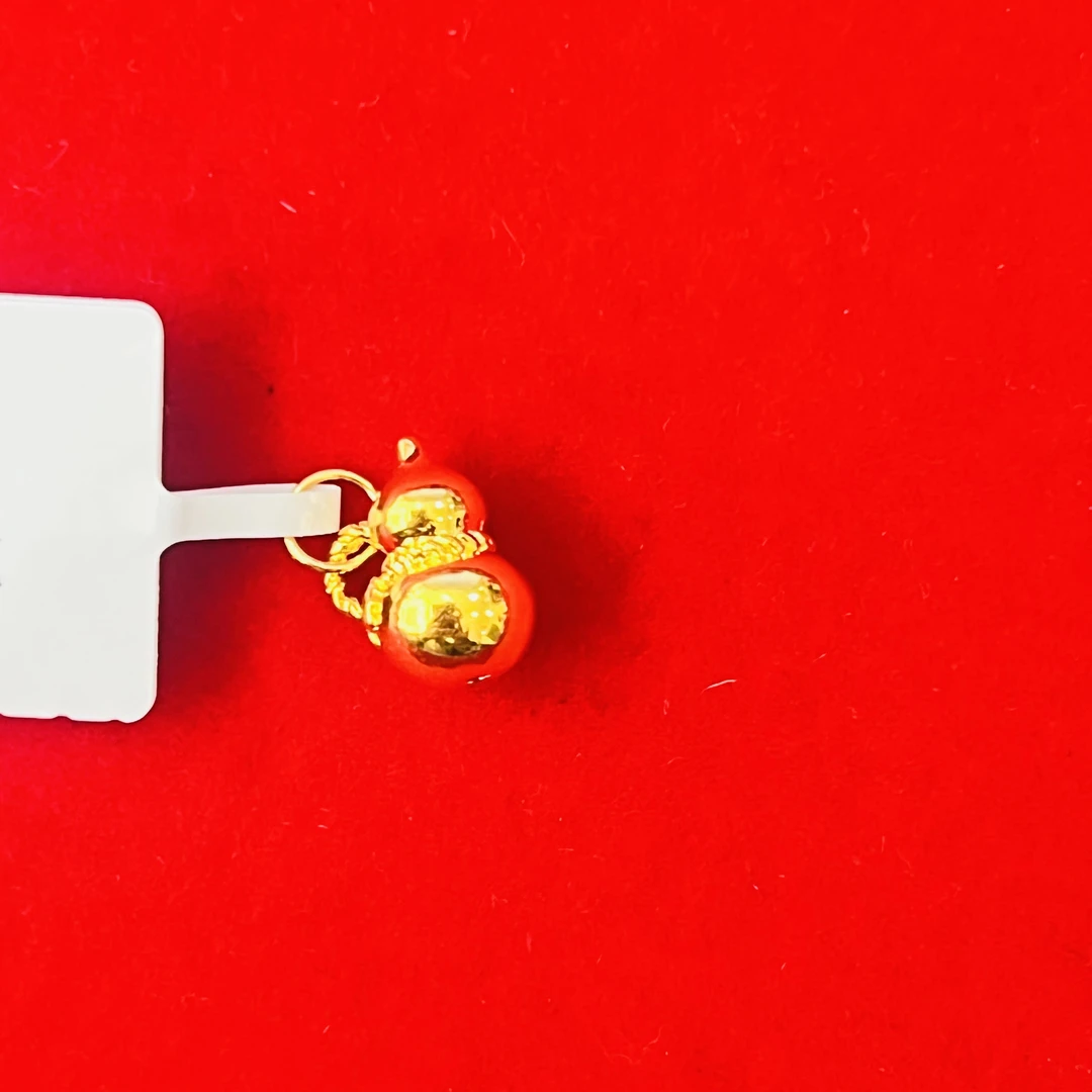 【莹莹专享】足金999饰品 葫芦吊坠 GP 0.34