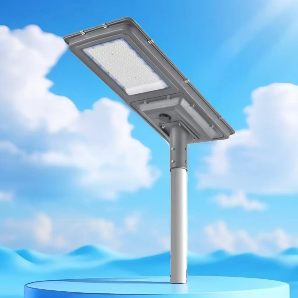 防水太阳能路灯杆分体拼接灯杆超亮太阳能灯家用新农村户外路灯杆