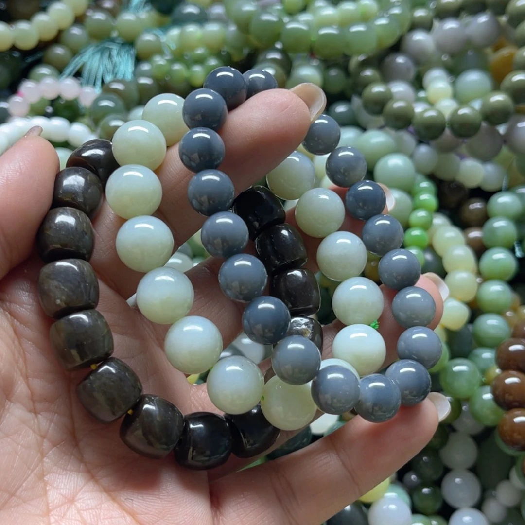 和田玉手链未镶嵌