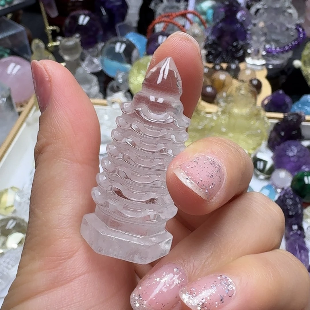 珠宝半成品水晶未镶嵌