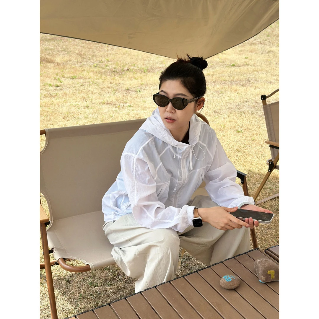 【安心晒】情侣款 UPF50+夏季冰丝防晒衣  34085