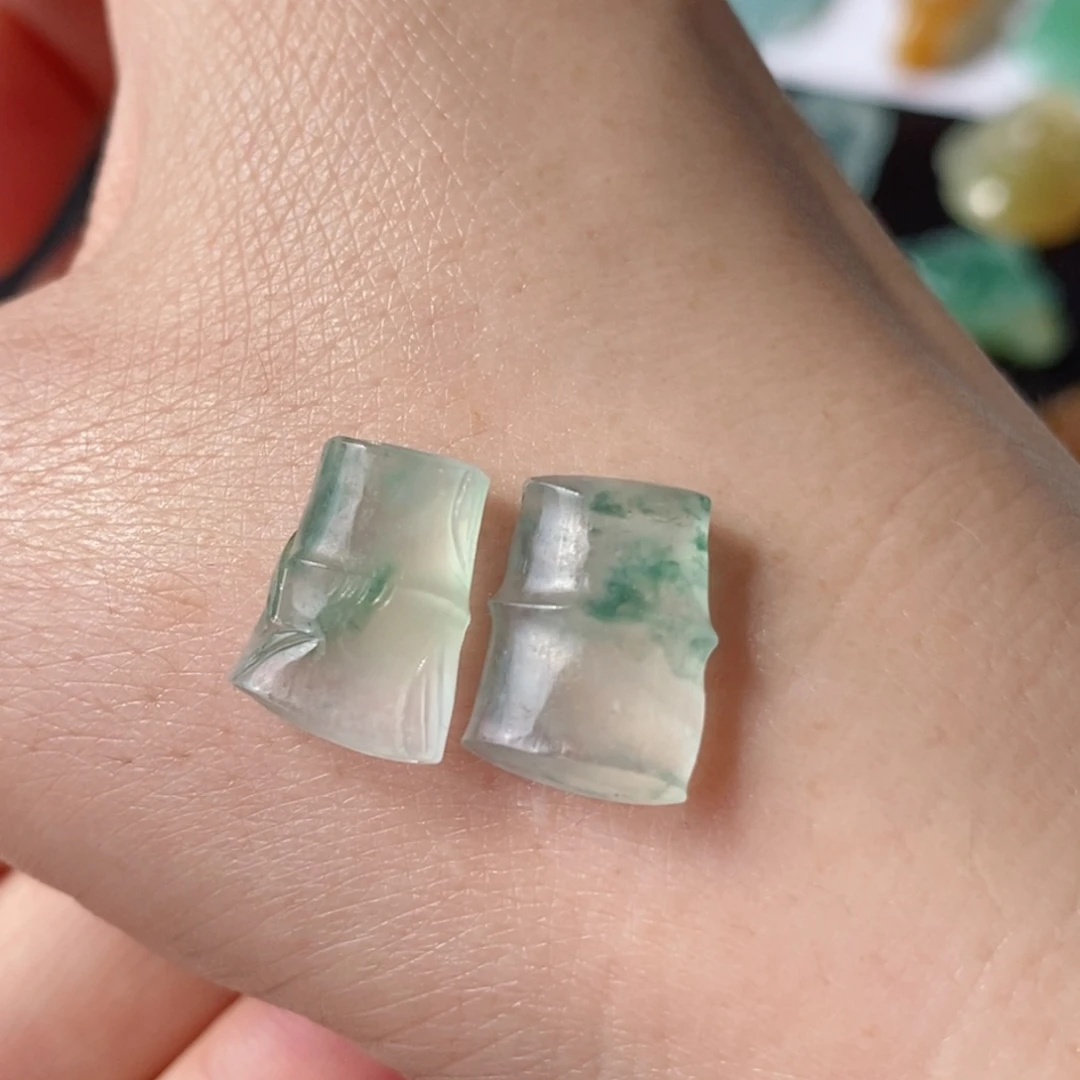 定制翡翠未镶嵌b**y竹节