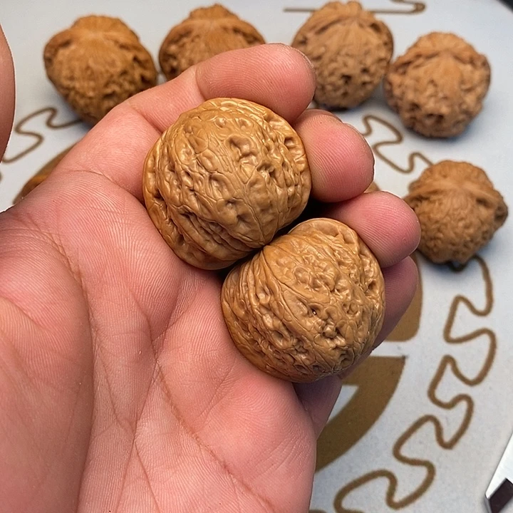 文玩核桃把件?****?全品铁锤36