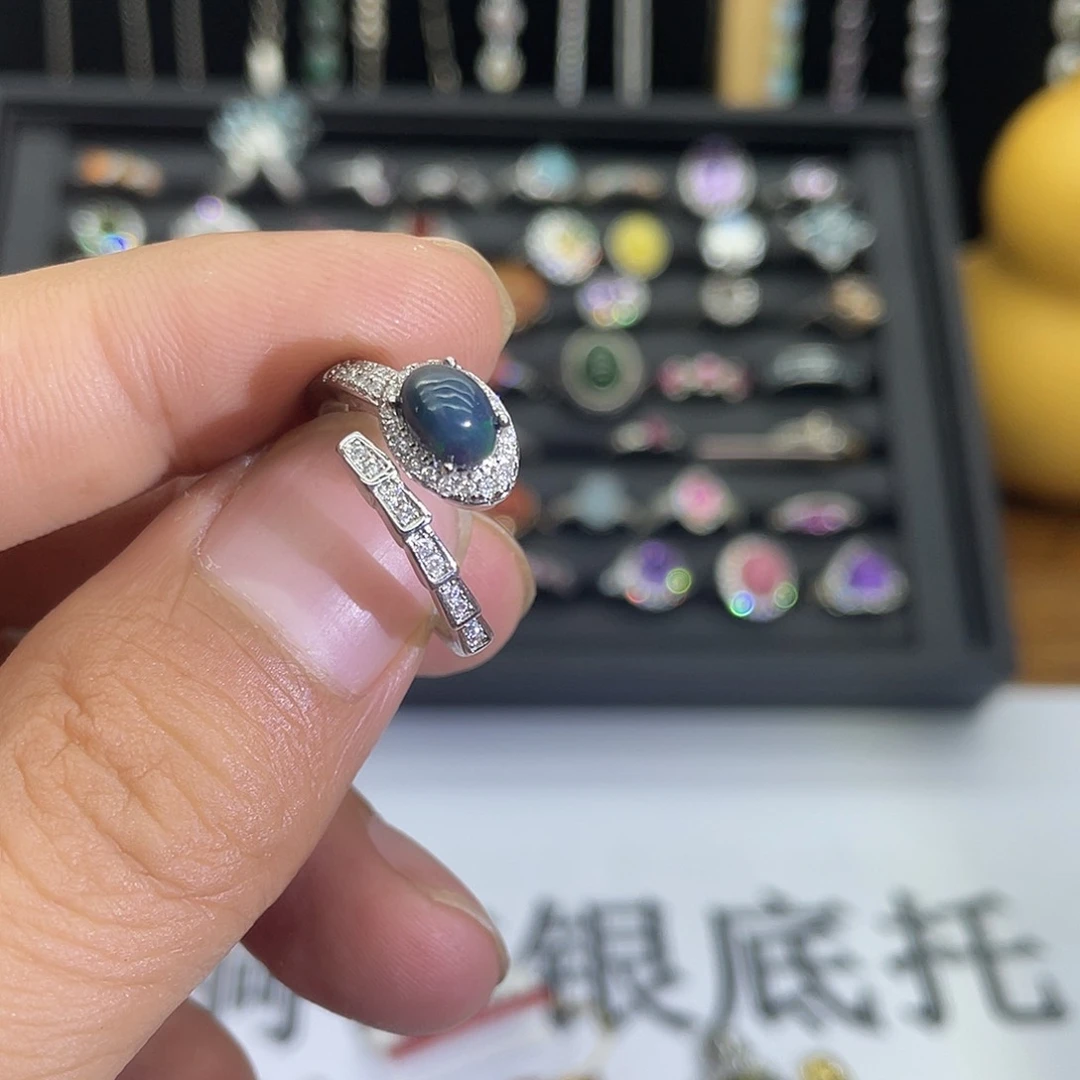 紫晶珠宝半成品未镶嵌
