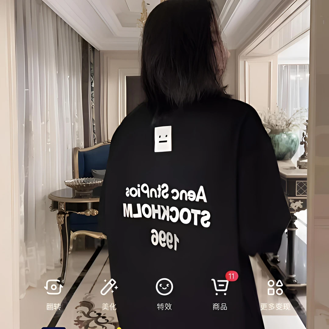 FANFANBIN【硅胶卫衣】25s前后硅胶立体浮雕男女同款毛圈卫衣380g