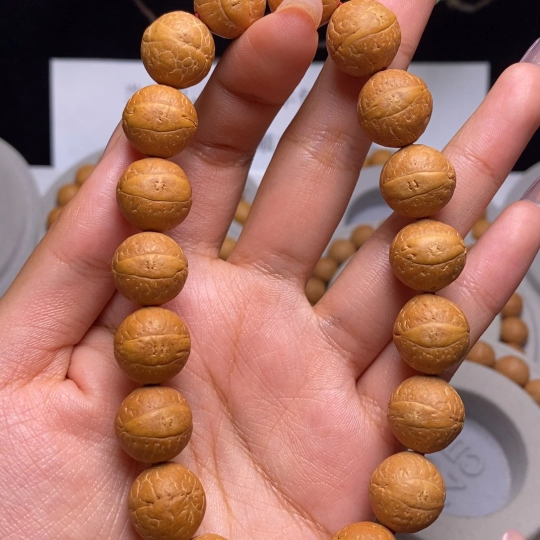 凤眼菩提吊坠手串