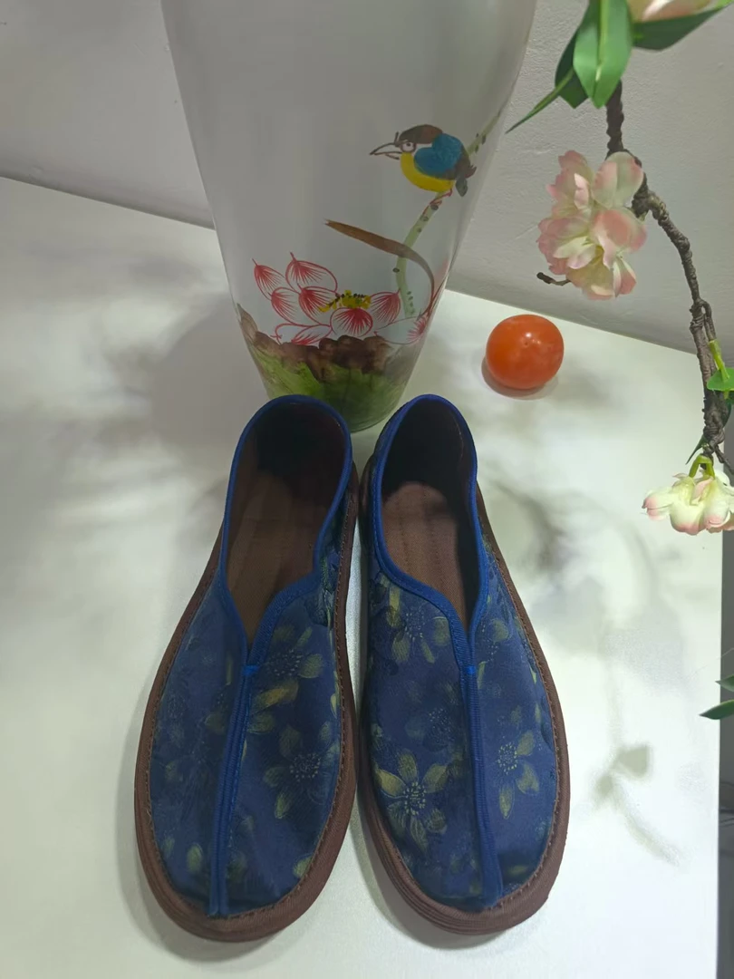 【蓝花】新中式布鞋