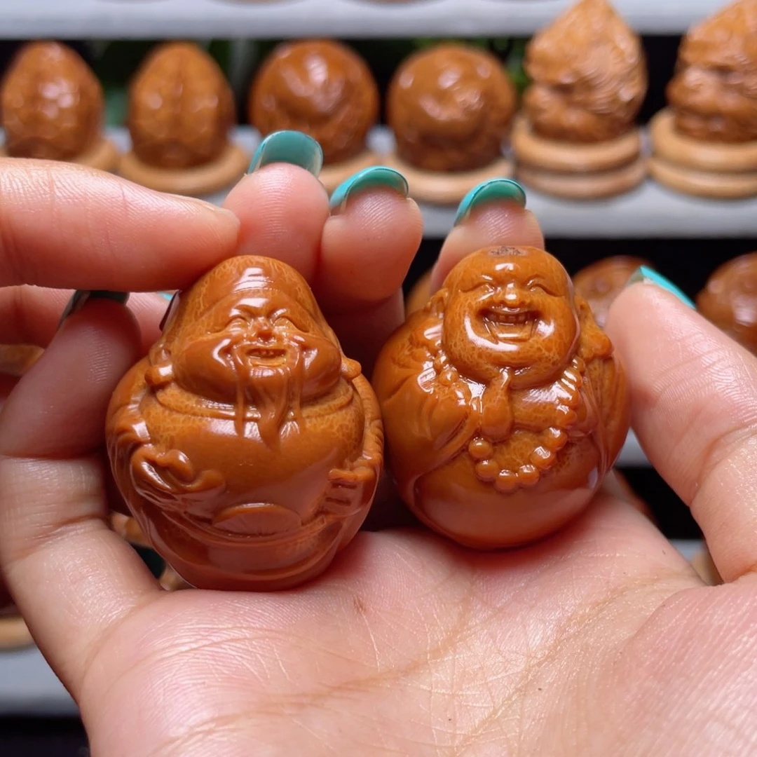 吊坠橄榄核天*财迷手球3.3   871