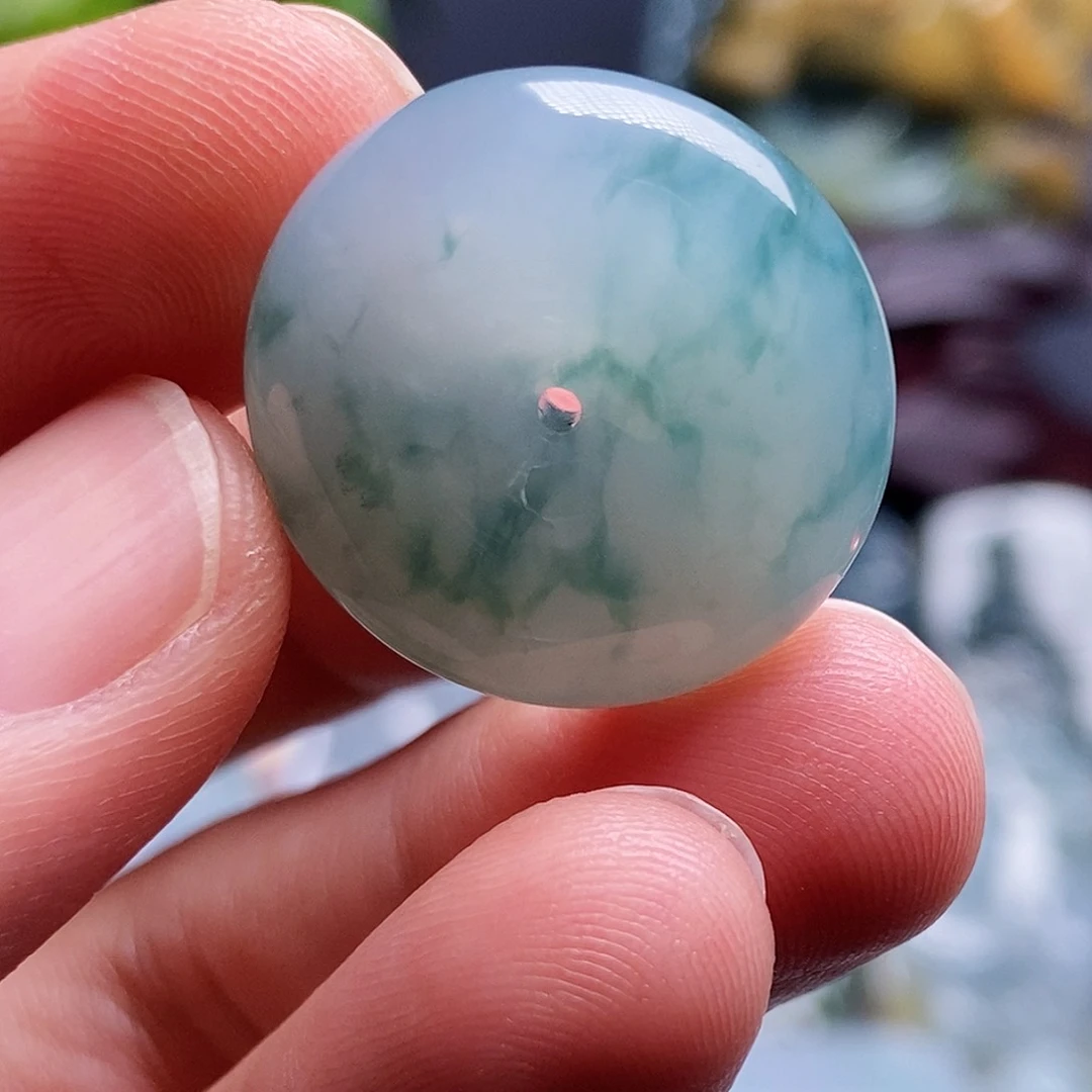 翡翠未镶嵌吊坠(不含链)平安扣