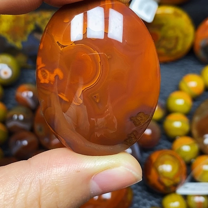 玛瑙/玉髓未镶嵌颈饰