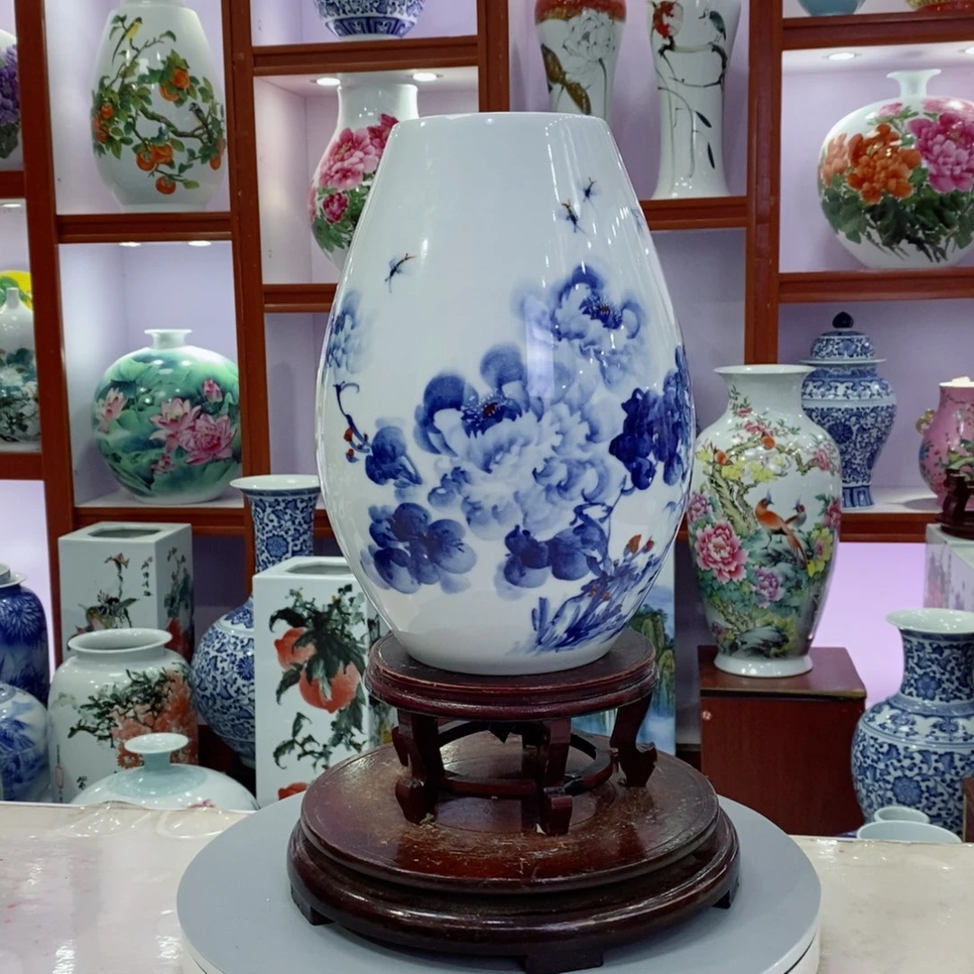 瓶景德镇手工手绘