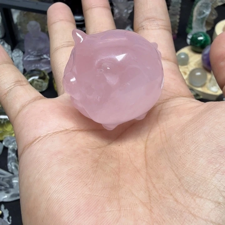 水晶摆件未镶嵌天然白水晶挂饰摆件