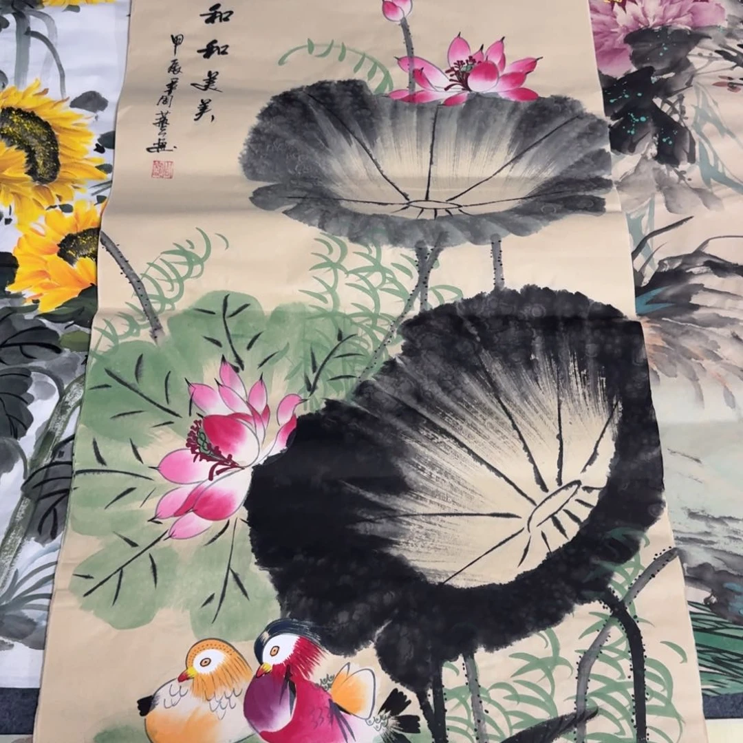 国画晓彤美术馆直播间