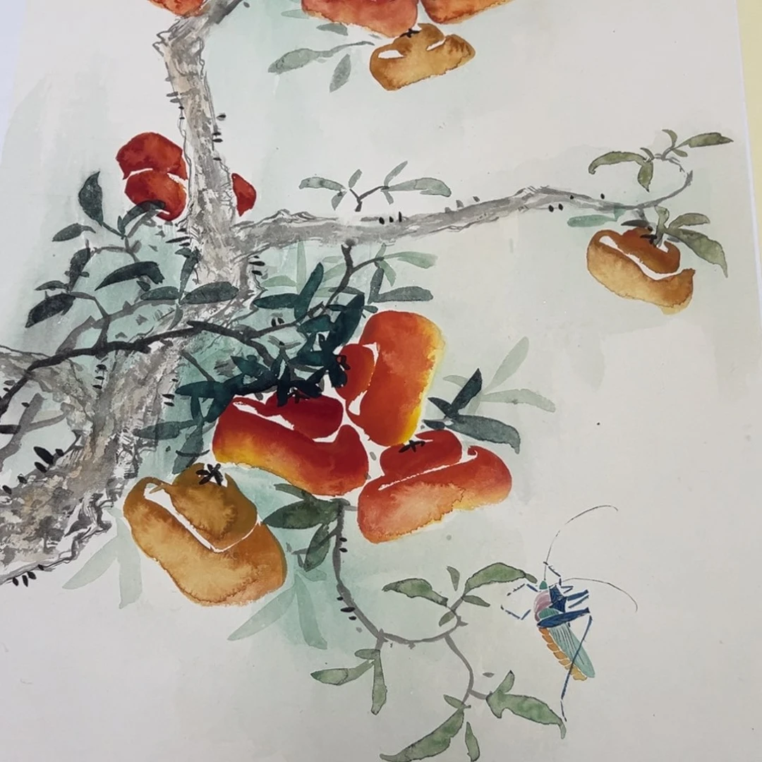 竖款红袍画家的作品可以直接拍下