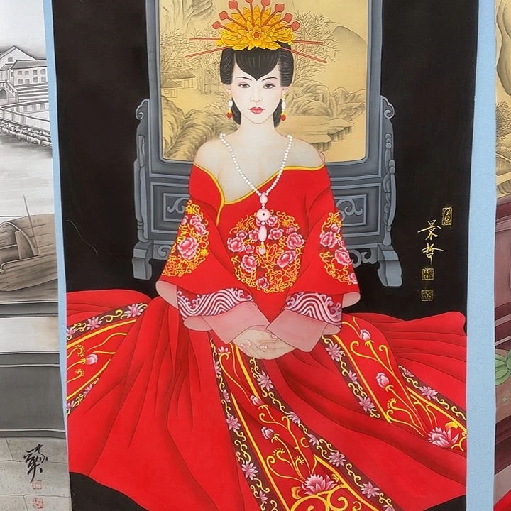 精品国画精品作品