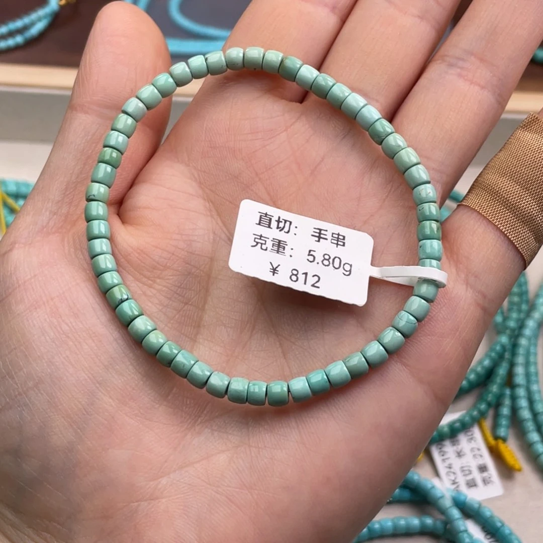 未镶嵌绿松石珠宝奇石