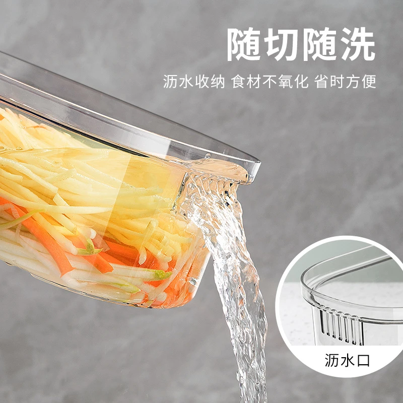 不锈钢擦丝器切丝切菜神器不锈钢多功能合一土豆丝不伤手刨丝