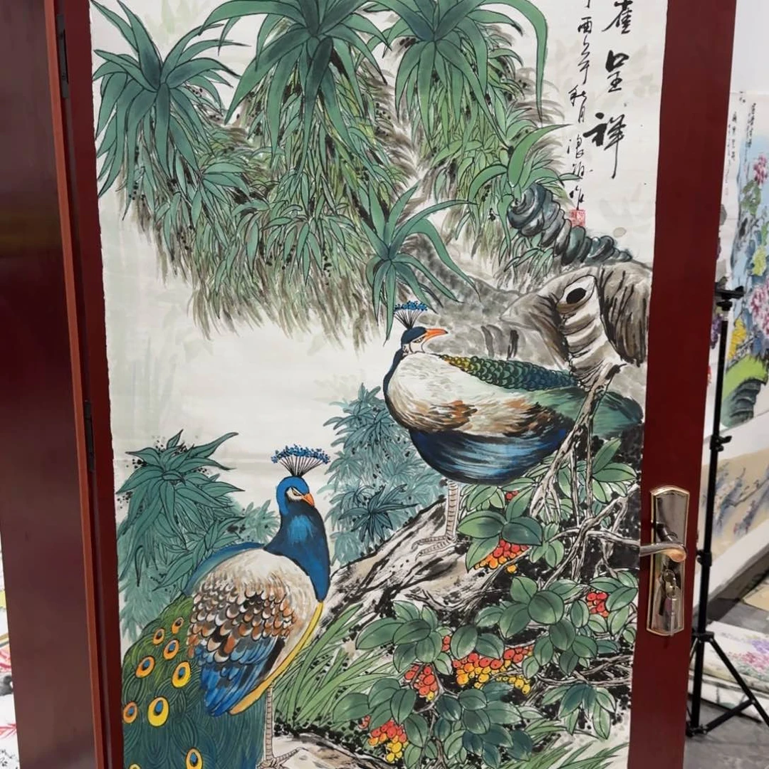国画晓彤美术馆直播间