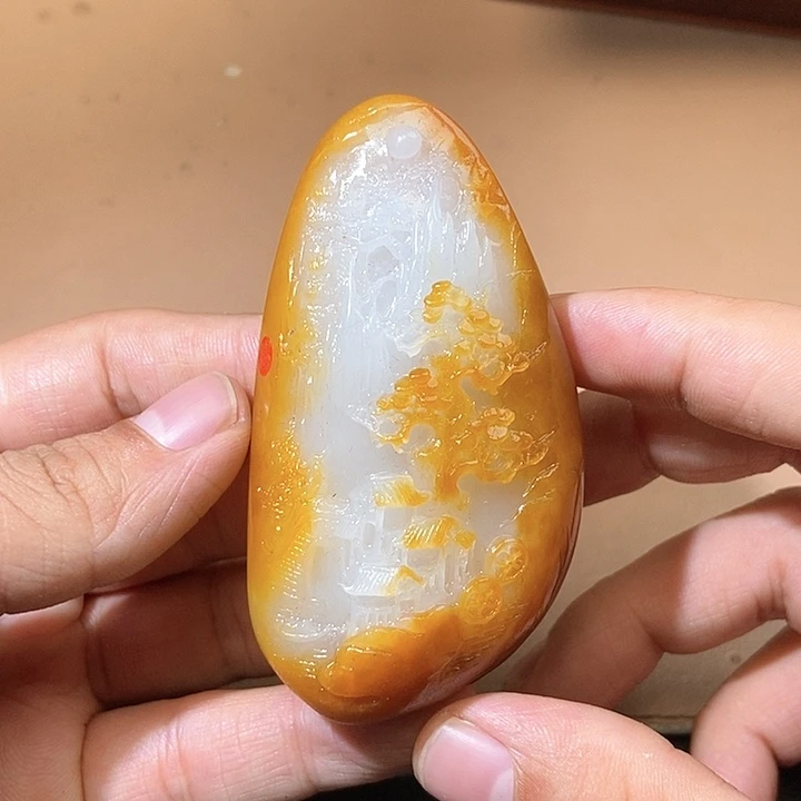 和田玉颈饰未镶嵌HX