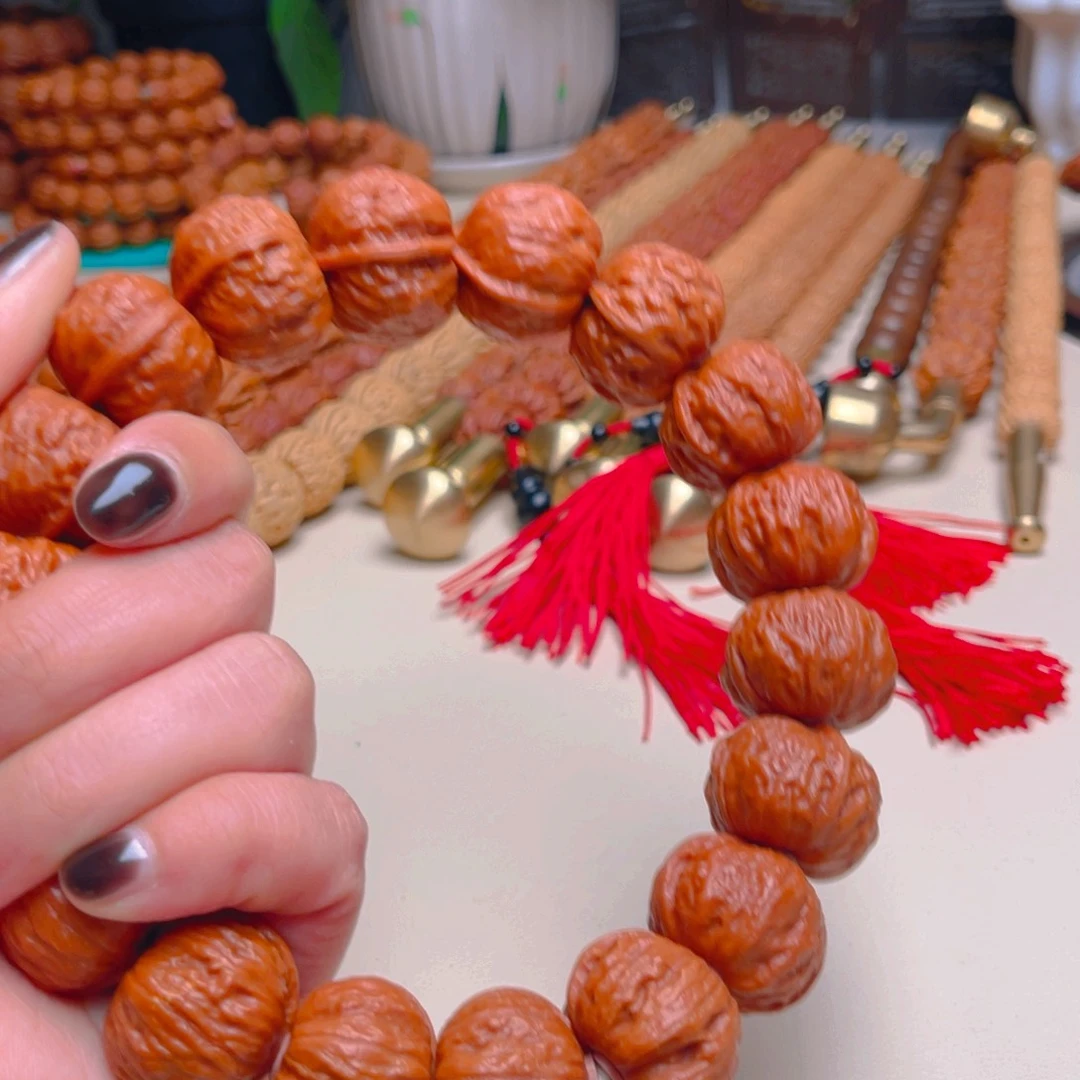 文玩核桃把件麒麟元宝