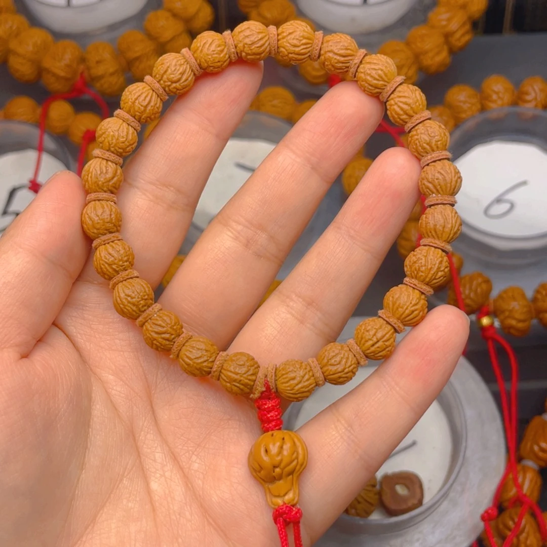 吊坠桃核龙鳞满天星09