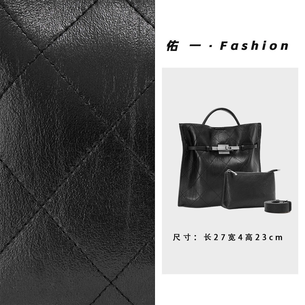 【工厂直销】ZT-D8089-泡芙黑轻奢时尚百搭气质女包