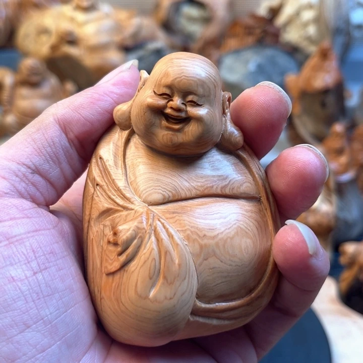柏木太行崖柏手工雕刻