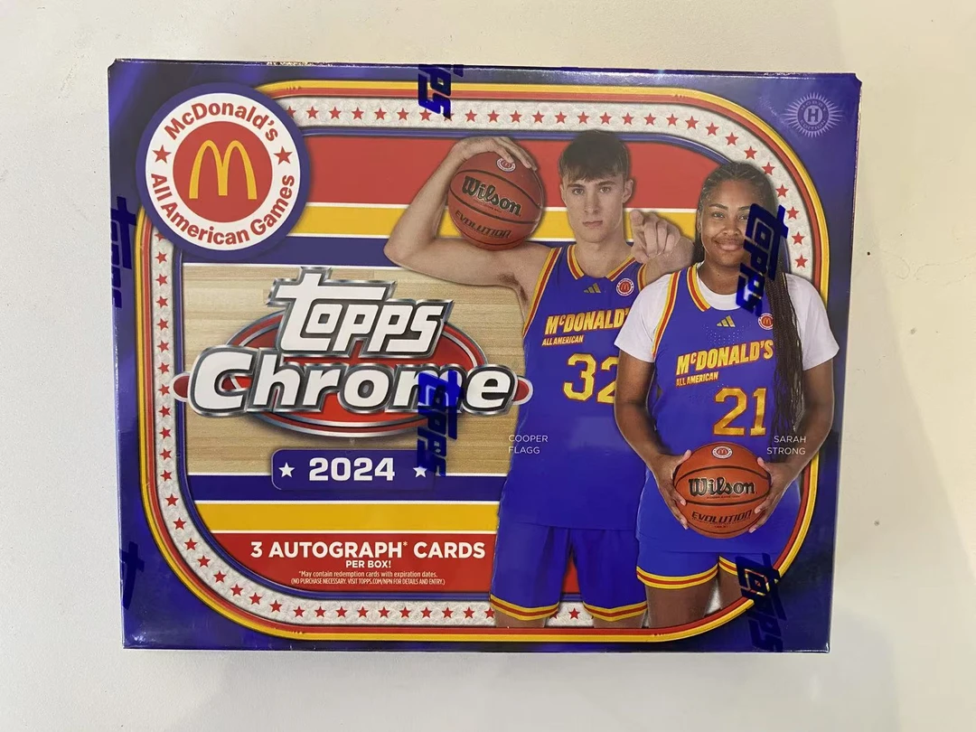 2024 Topps McDonalds All American 篮球 卡盒【默认代拆】