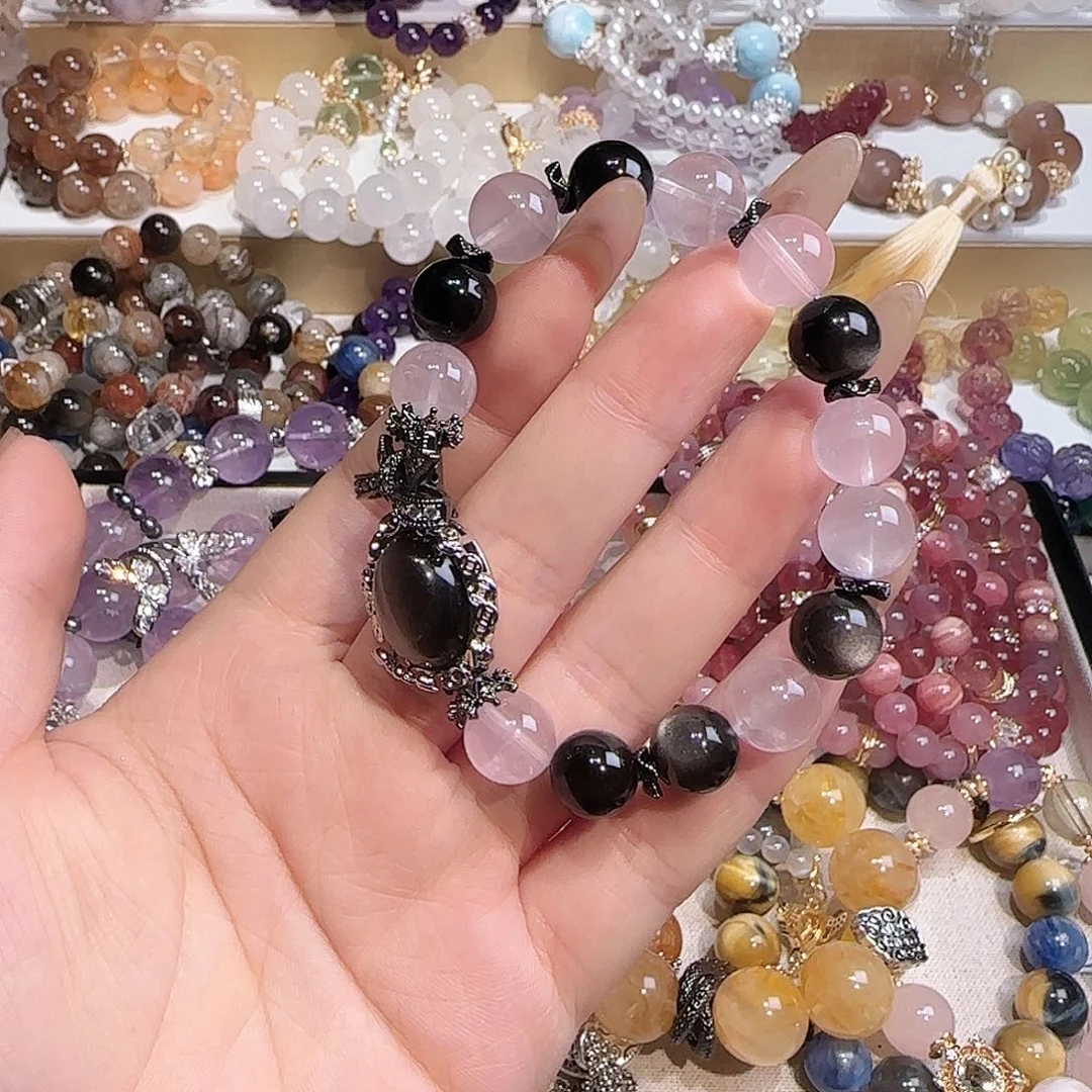 水晶手链未镶嵌把