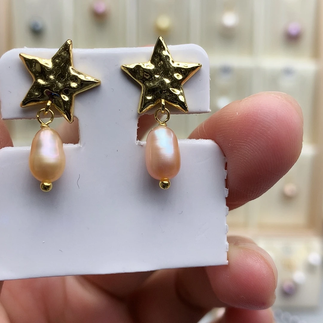 淡水珍珠银S925镶嵌颈饰