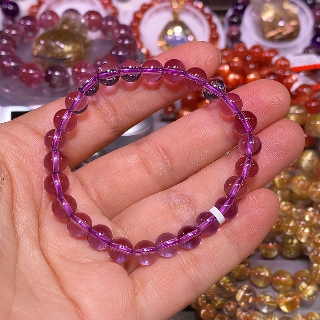 未镶嵌手链水晶紫水晶7