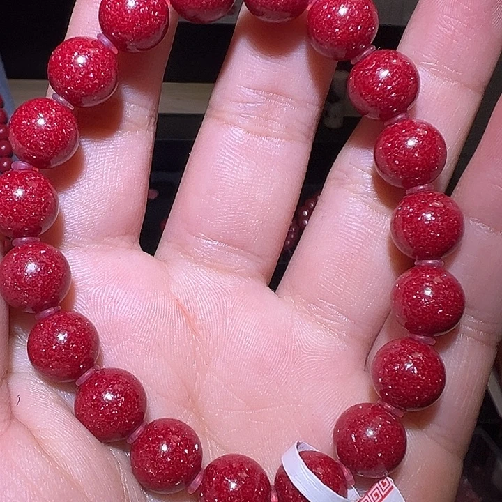 天然辰砂10小晶砂 18颗