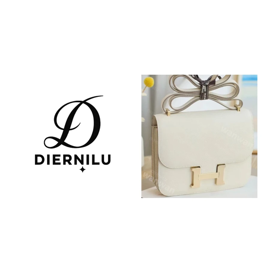 【DIERNILU】18cm-原创高定真皮包-H1413