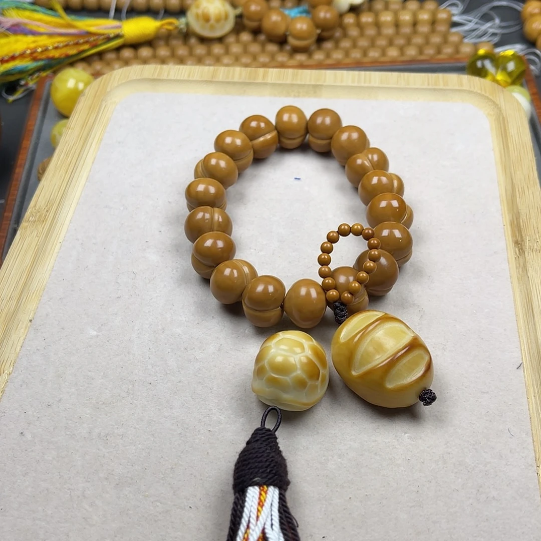 小***管猴头核桃手串配饰